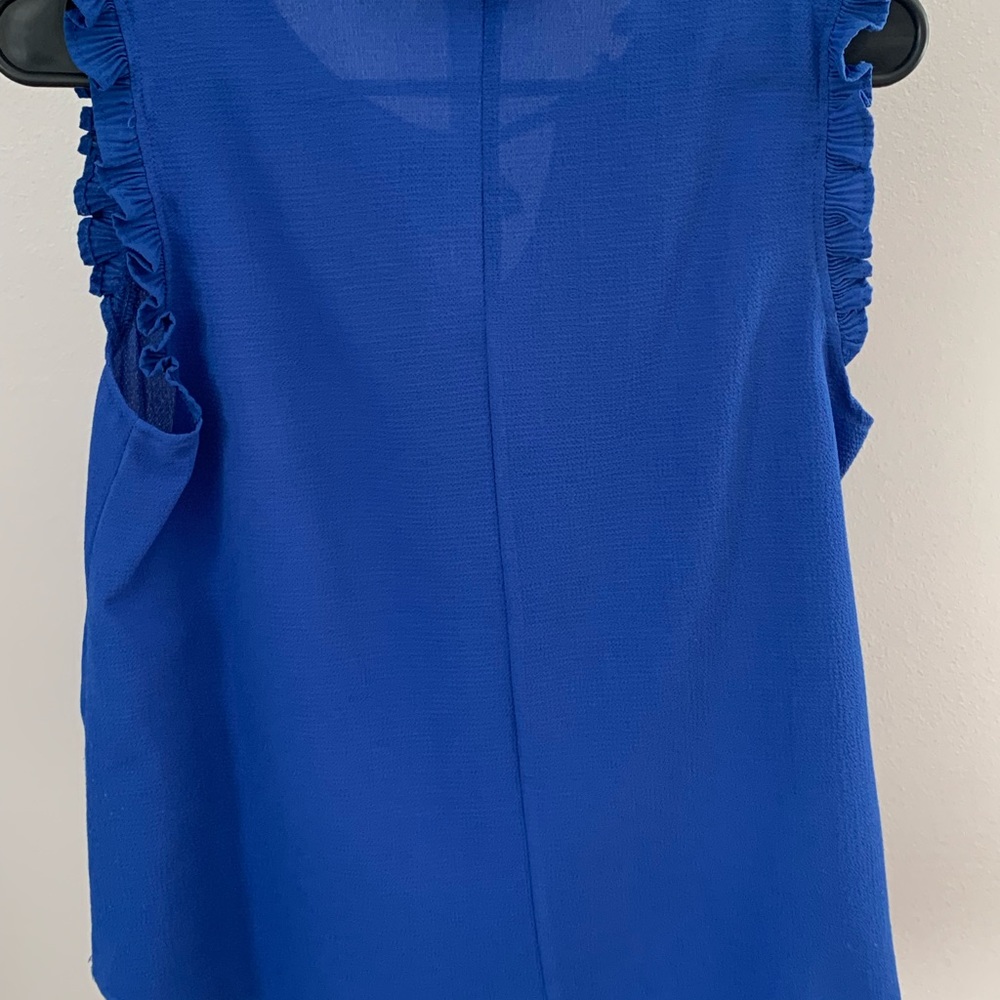 L Love Blue Ruffle Rank - Picture 3 of 16